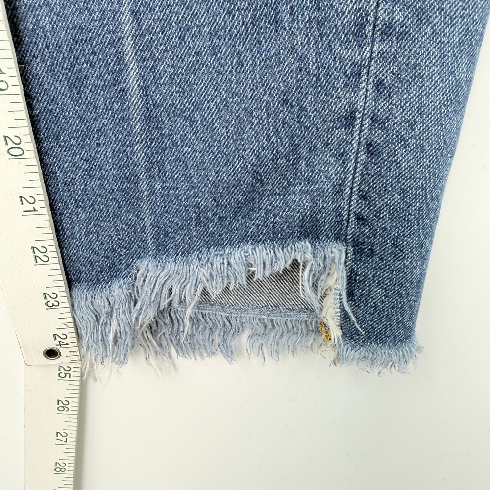 Hidden Los‎ Angeles Raw Hem Straight Leg Jeans Women 29 Grunge Festival Indie - Picture 7 of 9
